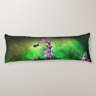 Coussins Longs Fleurs sauvages N Abee Contre L'Oreiller Corps Mon