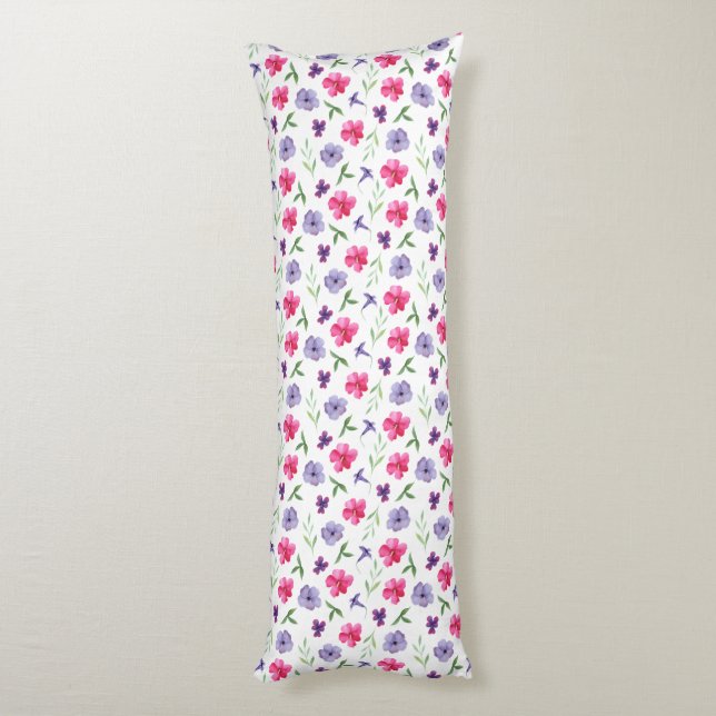 Coussins Longs Floral (Dos (Vertical))