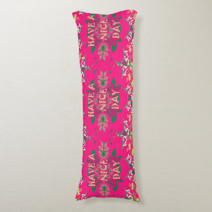Coussins Longs Floral Mandala Design abstrait coloré motif