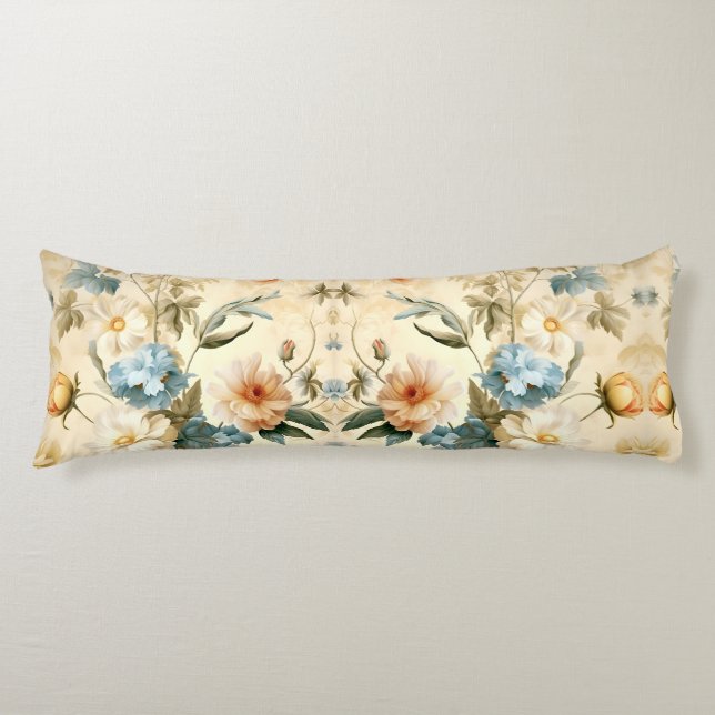 Coussins Longs Floral vintage (Devant)