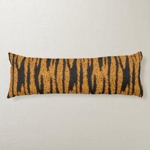 Coussins Longs Fourrure de tigre