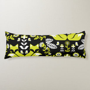 Coussins Longs Fox Nordic Scandinavian Folk Art nappe
