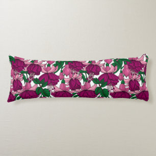 Coussins Longs Fuchsia