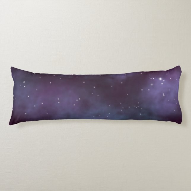 Coussins Longs Galaxie mystique de Violet Dusty (Devant)