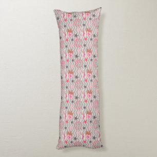 Coussins Longs Girl Superhero Bunny