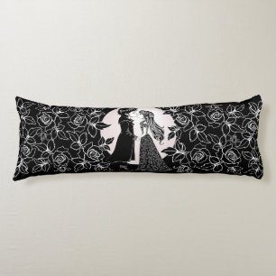 Coussins Longs Gothique Emo Enfants Kiss Valentine's Day