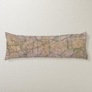 Coussins Longs Grand système de Wabash