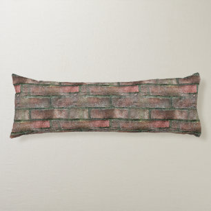 Coussins Longs Grungy Dirty Moldy Brick Wall