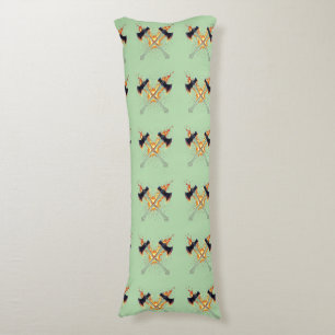 Coussins Longs Haches de fantaisie croisées avec une énergie arde