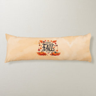 Coussins Longs Happy Fall Y'all classique