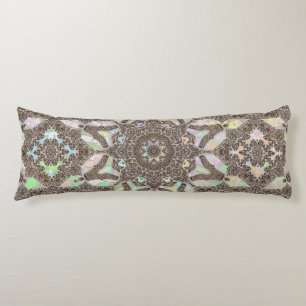 Coussins Longs Henna Phoenix Art original Mandala Yoga Body Pillo