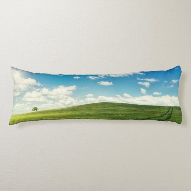 Coussins Longs Herbe de champ Nature   (Devant)