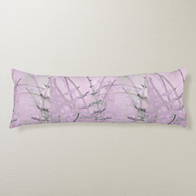 Coussins Longs Herbes/tiges de corail (Devant)