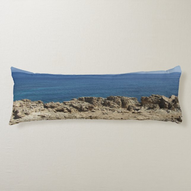 Coussins Longs Îles grecques Paysage méditerranéen (Devant)