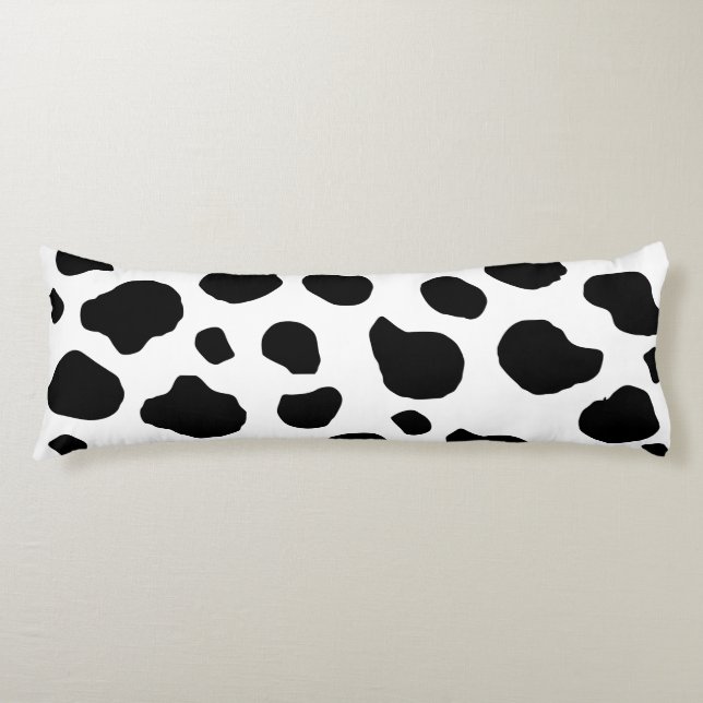 Coussins Longs Impression De Vache, Motif De Vache, Spots De Vach (Devant)