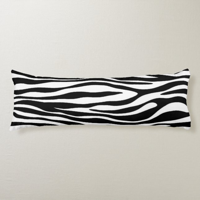 Coussins Longs Impression Zebra (Devant)