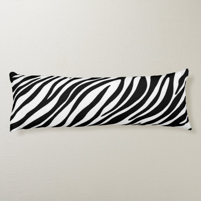 Coussins Longs Impression Zebra (Dos)