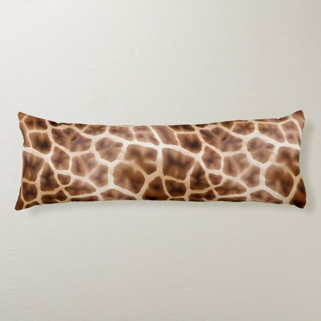 Coussins Longs Imprimer Giraffe Safari (Devant)