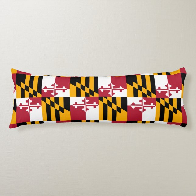 Coussins Longs Indicateur de l'état du Maryland (Devant)
