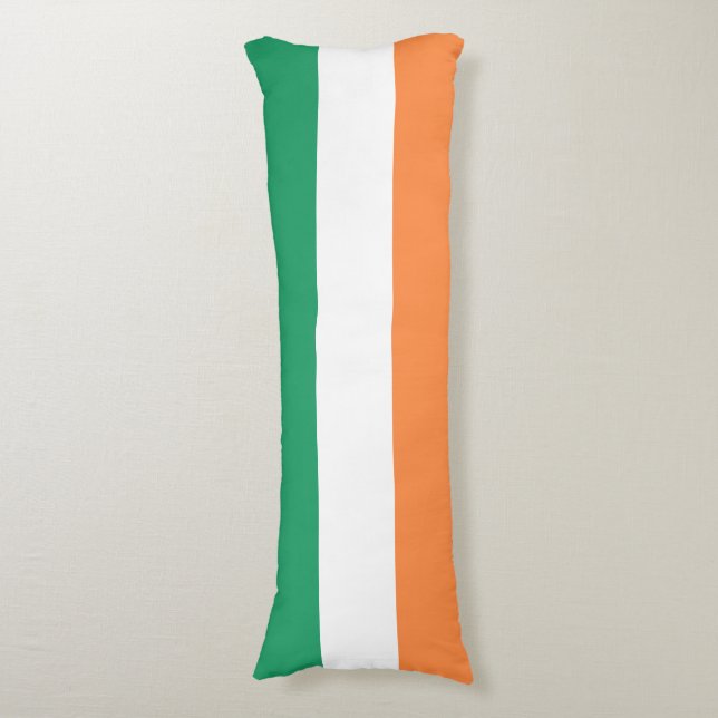 Coussins Longs Irlande National Flag, standard irlandais, bannièr (devant Vertical)