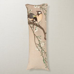 Coussins Longs Japonais Asiatique Koson Bird Chickadee Songbird