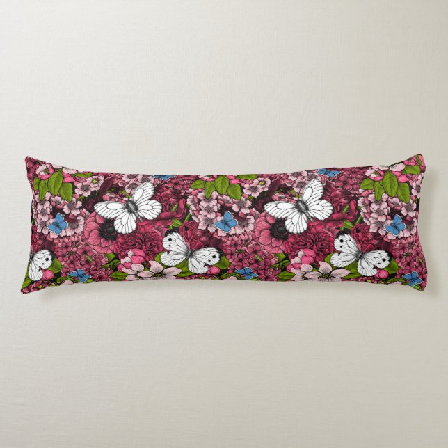 Coussins Longs Jardin de printemps 2 (Devant)