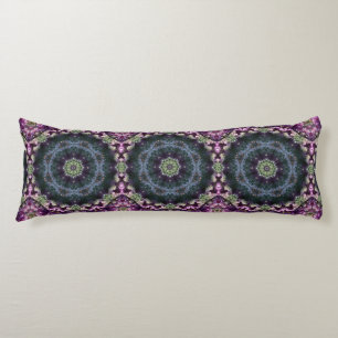 Coussins Longs Kale Kaleidoscope Mandala Body Oreiller