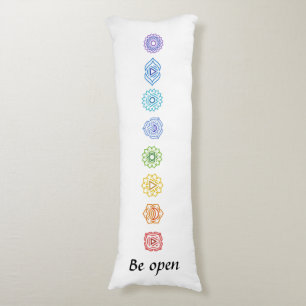 Coussins Longs Kundalini Yoga Chakras être ouvert