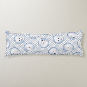 Coussins Longs Kuvasz Peinture Hongroise Cute Original Chien Art