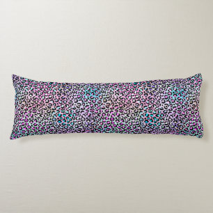 Coussins Longs La série Iridescent Leopard Design 12