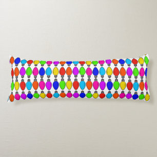 Coussins Longs Lampes de Noël Motif Corps Jeter Oreiller