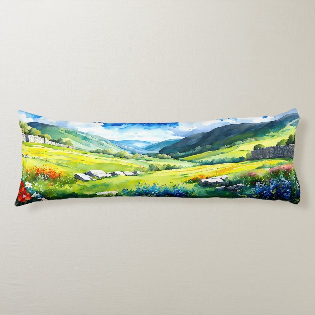 Coussins Longs Lancer l'oreiller (Devant)