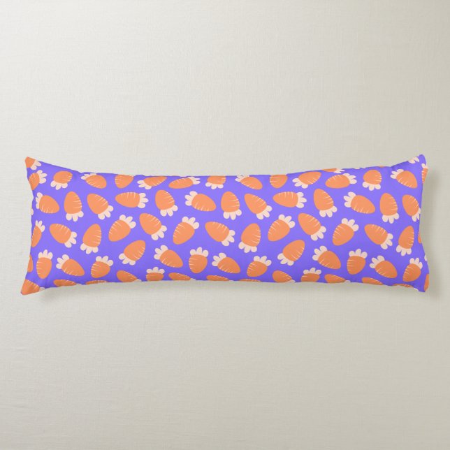Coussins Longs Lavande de carottes Chubby (Devant)