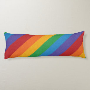 Coussins Longs LGBTQ Arc-en-ciel couleur Arrière - plan du drapea