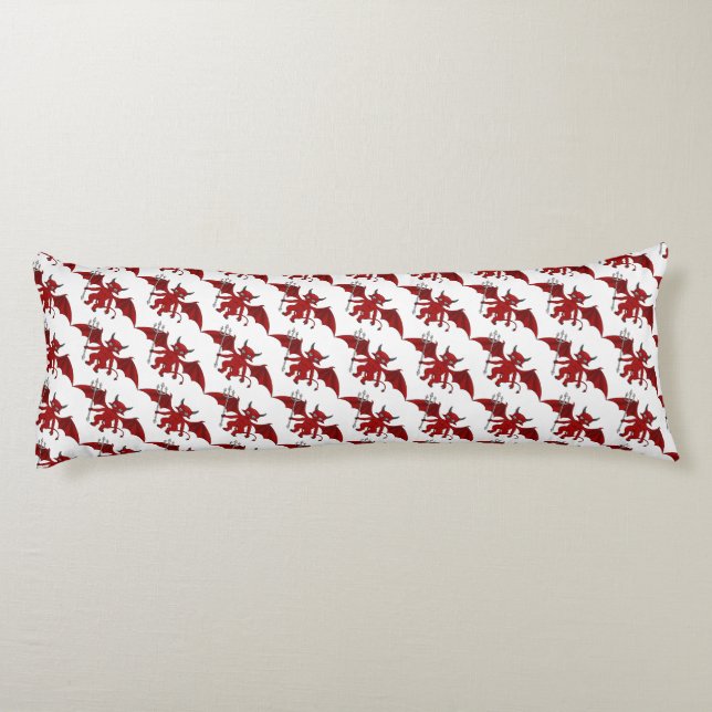 Coussins Longs Little Red Devil Thunder_Cove (Dos)
