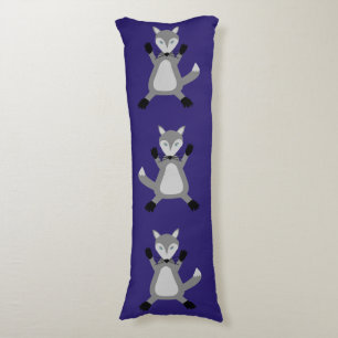 Coussins Longs Loup d'Halloween mignon