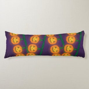Coussins Longs Lumières de Citrouille