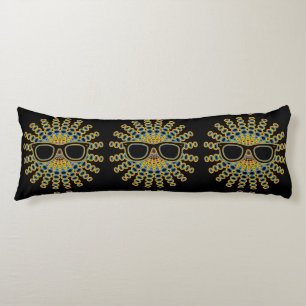 Coussins Longs Lunettes Nerd ensoleillées + votre backgr. & idées