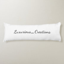 Luxurious_Creations Lance Le logo de l'oreiller