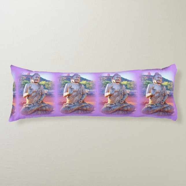 Coussins Longs maigre de lavande assise (Devant)