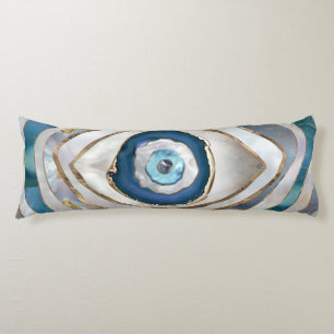 Coussins Longs Mauvais oeil Textiles et or
