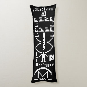 Coussins Longs Message binaire Arecibo 1974