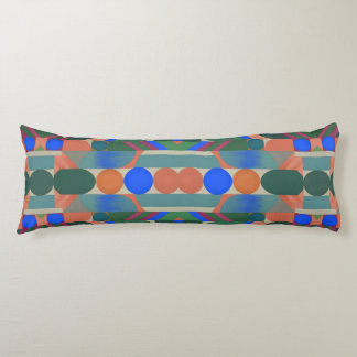 Coussins Longs Modern Colorful Shapes