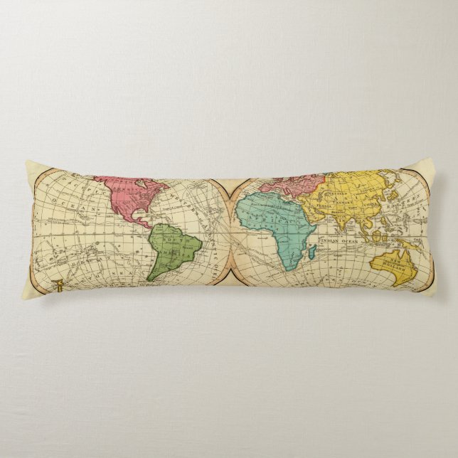 Coussins Longs Monde 3 (Devant)