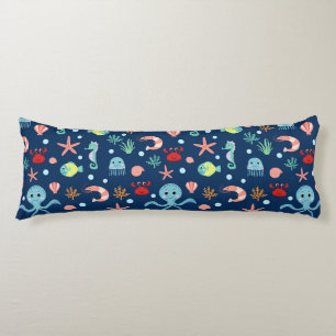Coussins Longs Monde marin
