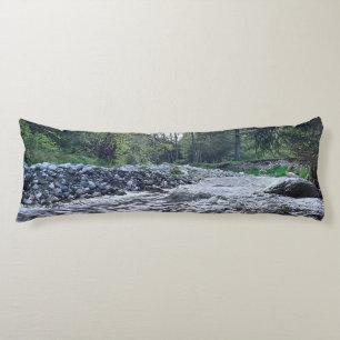 Coussins Longs Montagne Paysage Automnal Rivière - Nature Sauvage