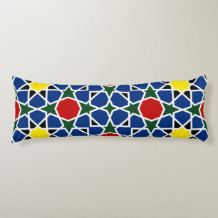 Coussins Longs Mosaïque marocaine Mosaïque géométrique Motif