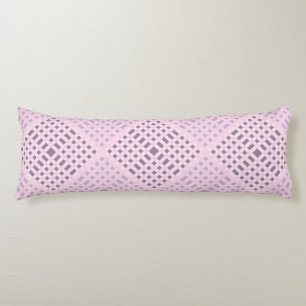 Coussins Longs motif À damiers,08 W Lpink BG