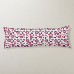 Coussins Longs Motif Abstrait Pastel Purple