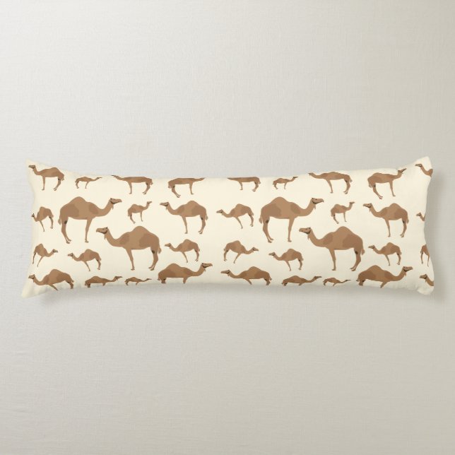 Coussins Longs Motif animal chameau (Devant)